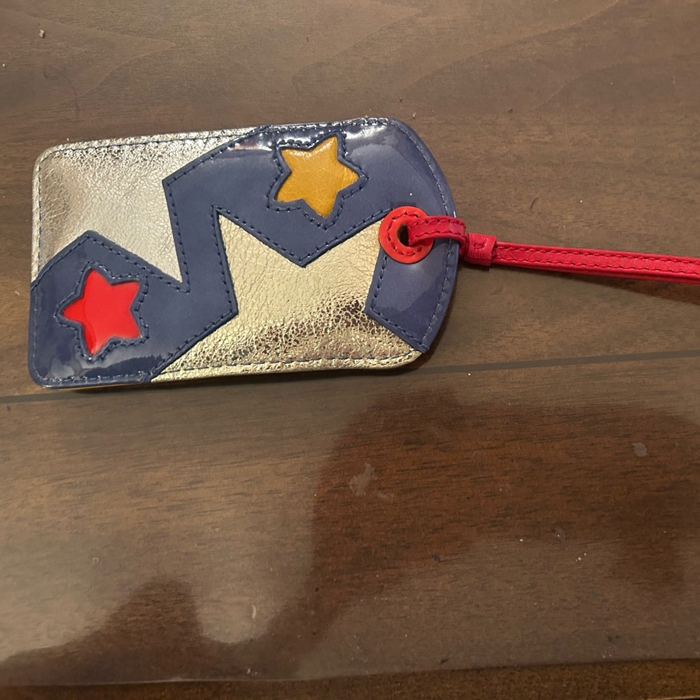 Colorful Brighton Star Luggage Tag